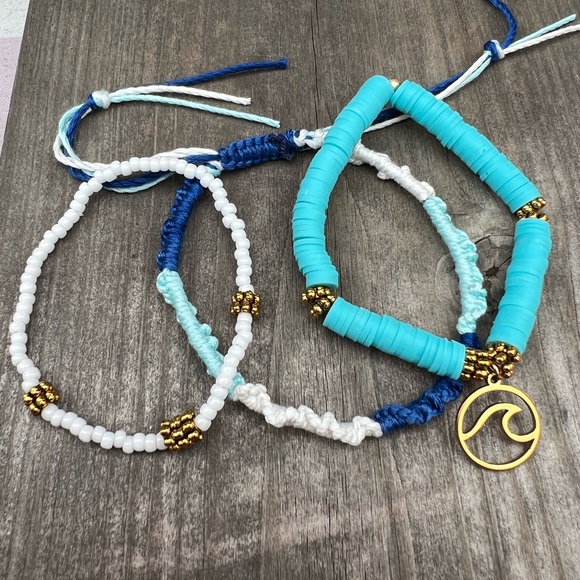 Handmade Summer Bracelet Stack - Picture 3 of 3